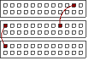 Diagram of a virtual stack