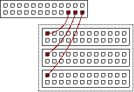 Another example of how to connect virtually stacked devices